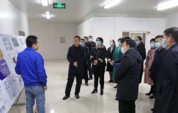 即墨區(qū)人大常委會主任辛啟鑫 到我司參觀調(diào)研